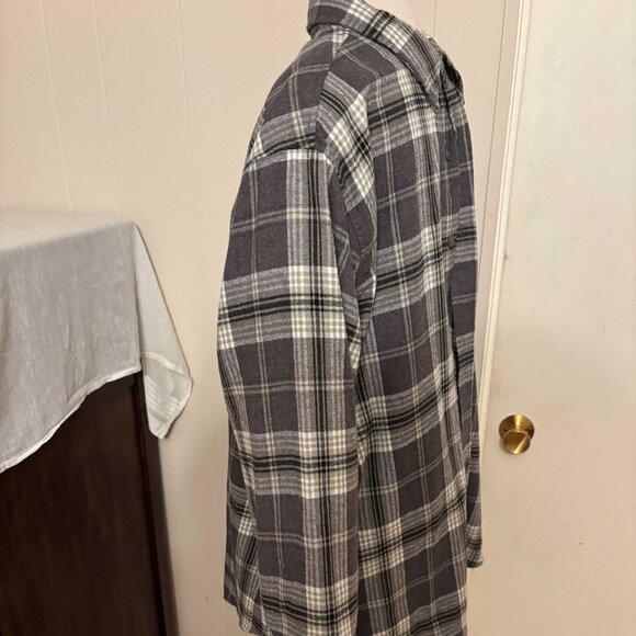 Men's Plaid Cotton Flannel Shirt by Weatherproof - Size XL - Picture 3 of 10